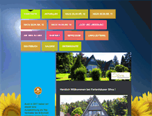 Tablet Screenshot of haus-silva.de